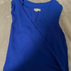 Royal blue top